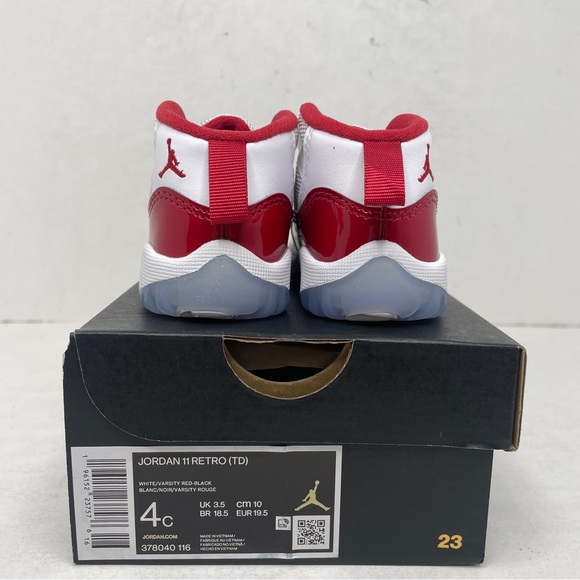 Nike Air Jordan 11 Retro TD “Cherry” 2023 - Picture 4 of 4